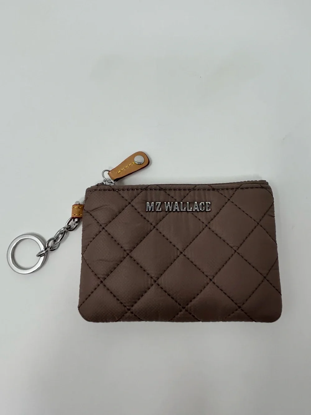 Mauve Metro Utility Crossbody Bag & Flat Metro Key Card Pouch Set